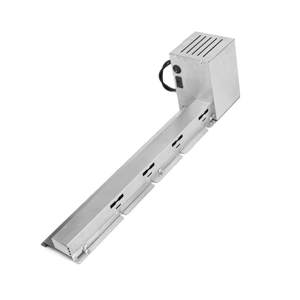 Churrasqueira Grill Elevatória 4 Espetos Com Grelha Auxiliar Inox