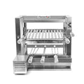 Churrasqueira Grill Elevatória 3 Espetos Com Grelha Auxiliar Inox