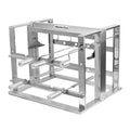 Churrasqueira Grill Elevatória 4 Espetos Com Grelha Auxiliar Inox