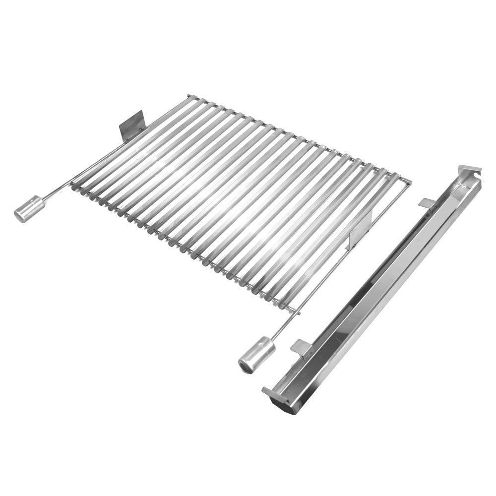 Churrasqueira Grill Elevatória 5 Espetos Com Grelha Auxiliar Inox