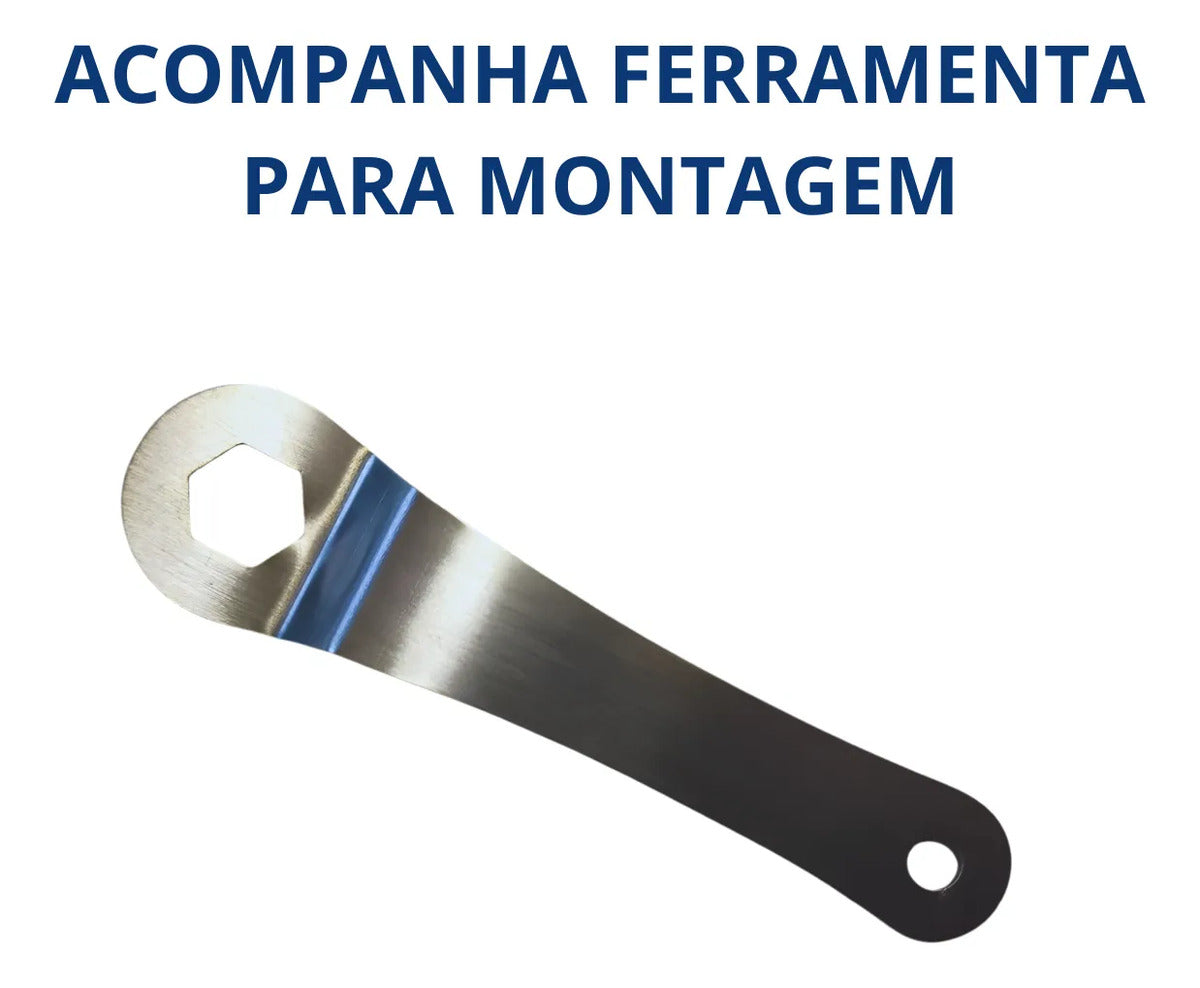 Churrasqueira Inox Suporte De Fundo Suspenso Flutuante 60x50
